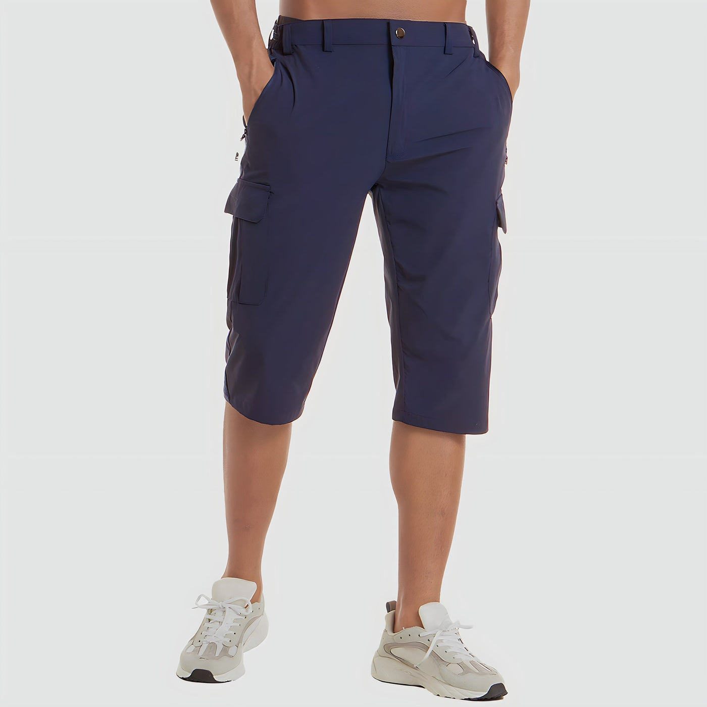 Stilig cargo-shorts for menn - med håndlagde detaljer