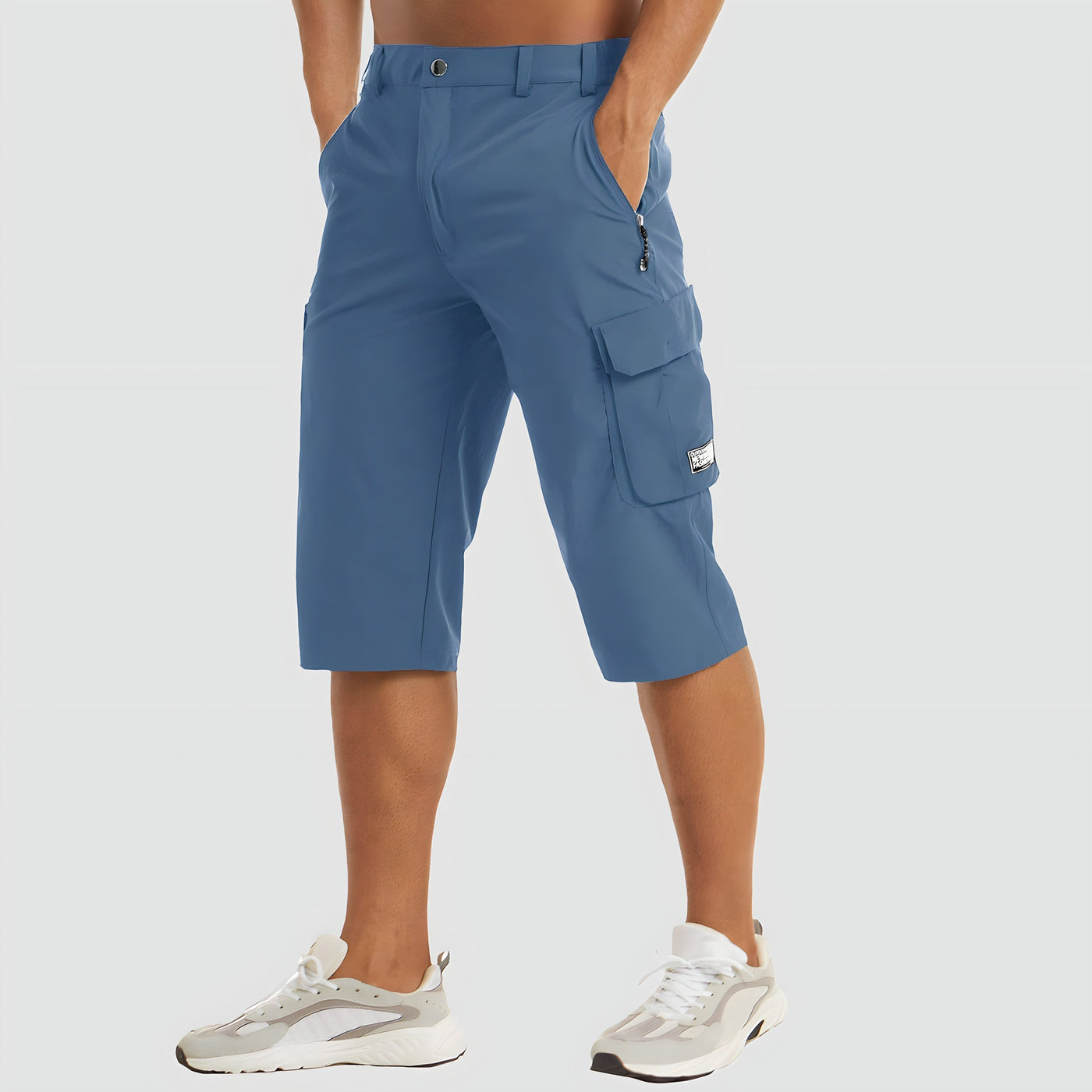 Stilig cargo-shorts for menn - med håndlagde detaljer